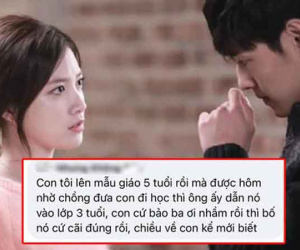 Dở khóc dở cười chuyện con lớp 2 chồng đón ở lớp 1: Hay quên nên nhiều đàn ông có vợ gặp gái trẻ vẫn khẳng định chắc nịch đang cô đơn!