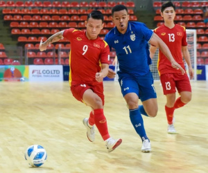 ĐT futsal Việt Nam thua đáng tiếc trước Thái Lan