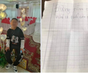 Bé trai lớp 6 bỏ nhà đi, để lại thư 'Đừng tìm con' và cái kết bất ngờ chỉ sau 1 ngày