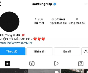 Không chỉ đồng loạt đổi avatar đen, Sơn Tùng còn làm điều chưa từng có trên Instagram