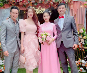 Zoom cận nhan sắc bà xã Tiết Cương: Xinh như hotgirl, lấn át luôn bà xã Lý Hải!