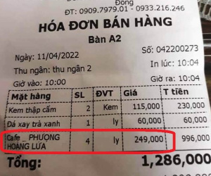Chủ quán nói gì khi bị tố bán ly cà phê 'đắt nhất Việt Nam'?