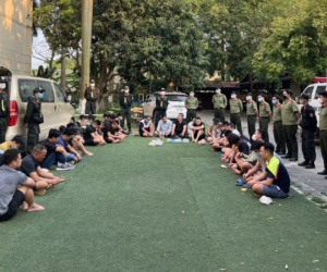 Triệt phá sới đá gà ăn tiền quy mô lớn nằm trong trang trại
