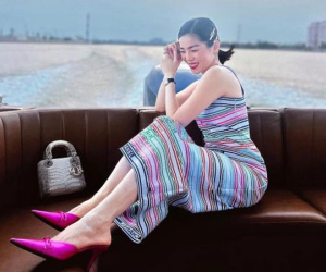 Bị chê diện đồ chưa đủ phá cách, 'Nữ hoàng phòng trà' Lệ Quyên bức xúc đáp trả cực căng