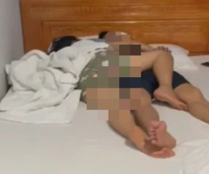 Bắt tại trận vợ đang ôm nhân tình 'say giấc nồng' trong khách sạn, pha xử lý cao tay của người chồng được dân tình hết lời khen ngợi