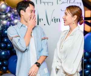 'Chủ tịch' Văn Toàn đón sinh nhật tưng bừng cùng em gái hoa khôi của Công Vinh