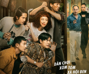 Hứa Vĩ Văn, Thu Trang, Tiến Luật bắt xã hội đen cực ngầu trong phim mới