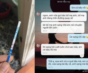 Vừa nghe bạn gái báo 'có bầu', thanh niên xoắn quẩy gọi phụ huynh ai ngờ sự thật lại oái oăm thế này