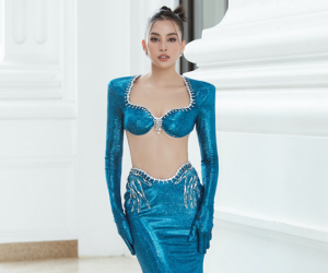 Hoa hậu Tiểu Vy - Lương Thùy Linh đẹp mê mẩn đọ sắc cùng dàn hậu đình đám tại sự kiện Miss World Vietnam 2022