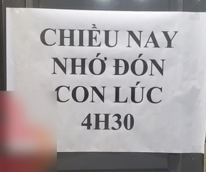Được 'giải phóng' khi con quay lại trường học, bố trẻ ăn mừng 'tới bến', 7h tối mới lóc cóc đón con lại còn hỏi 1 câu làm vợ 'tăng xông' suýt ngất