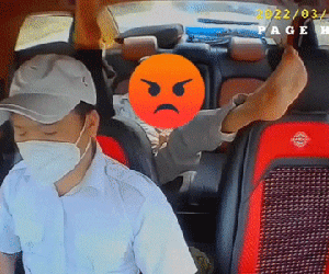 Sốc với loạt hành động kém duyên của nam hành khách nhưng thái độ của tài xế mới gây bất ngờ
