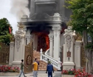 Vụ cháy biệt thự tại Quảng Ninh: Nữ chủ nhà có hành động không ngờ khi đám cháy mới bùng lên