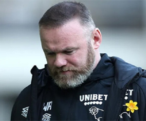 Rooney cùng Derby County xuống hạng sớm 3 vòng đấu