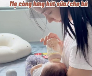 Salim lần đầu chia sẻ hành trình làm mẹ nửa tháng qua, tiết lộ stress khi nghe nhóc tì khóc và không có sữa cho con