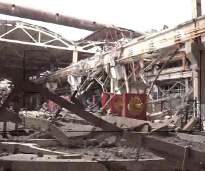 Khung cảnh đổ nát bên trong ‘pháo đài’ Azovstal ở Mariupol