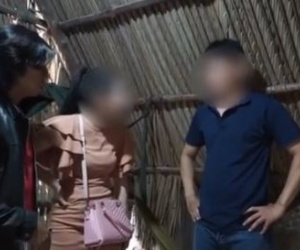 Bắt quả tang chồng hẹn 'đối tác' nữ ở cà phê chòi, vợ nói lời sâu cay khiến chồng cúi mặt vì xấu hổ