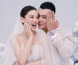 Phương Trinh Jolie tung trọn ảnh cưới theo phong cách Hàn Quốc lãng mạn, phản pháo khi bị chê phung phí