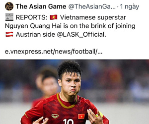 Sky Sport: 'LASK chưa có bất kỳ liên hệ gì với Quang Hải'!