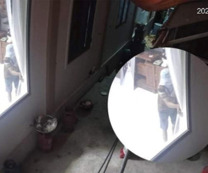 Camera ghi lại cảnh kẻ gian đột nhập, 'cuỗm' 4,5 cây vàng và 900 phong bì tiền mừng đám cưới