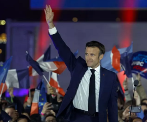 Tổng thống Pháp Emmanuel Macron tái đắc cử nhiệm kỳ 2