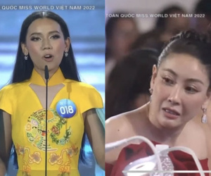 Thí sinh Miss World Vietnam ứng xử ấp úng, cười trừ chữa ngượng: Đến BGK cũng không giấu nổi vẻ ái ngại