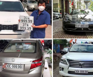 Đấu giá biển số đẹp: Không nên coi đây là một loại hàng hoá