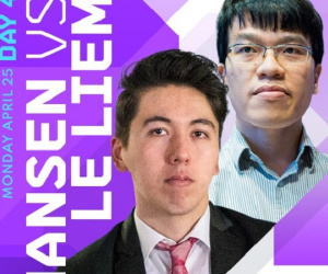 Lê Quang Liêm có chiến thắng thứ hai tại Oslo Esports Cup