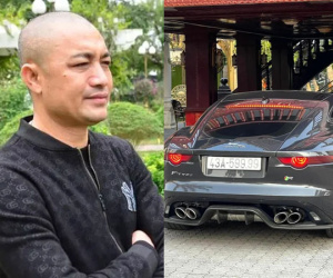 'Đại gia buôn lợn' Hải Dương mạnh tay 'chốt đơn' xế hộp Jaguar F-Type R biển tứ quý 9