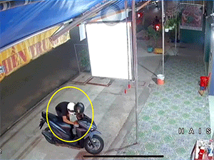 'Nhún nhảy' trước khi hành động, thanh niên trộm xe nhận ngay quà tặng bất ngờ khiến mọi người hả hê