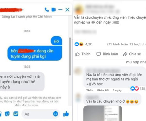 Nữ ứng viên chỉ nhắn tin 2 câu đã bị nhà tuyển dụng đuổi thẳng, nhìn nội dung ai cũng đoán chính chủ còn thất nghiệp dài dài