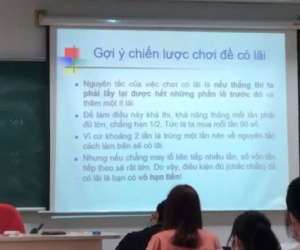 Nữ giảng viên gây xôn xao vì 'Gợi ý chiến lược chơi đề có lãi'