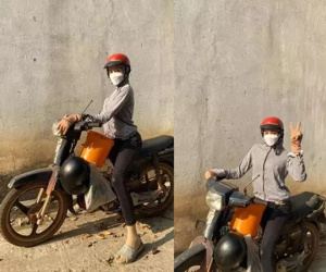 Á hậu chuyển giới hiếm hoi của Vbiz mặc áo 100k