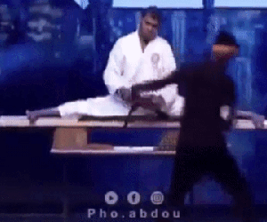Cao thủ võ thuật Karate thi triển màn công phá và cái kết 'bẽ mặt'