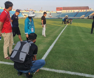Giám sát AFC hài lòng với chất lượng SVĐ Thiên Trường, Nam Định