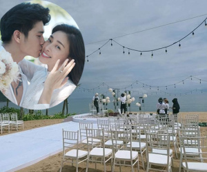 Hé lộ những hình ảnh đầu tiên bên trong 'lễ cưới thế kỷ' của Ngô Thanh Vân - Huy Trần