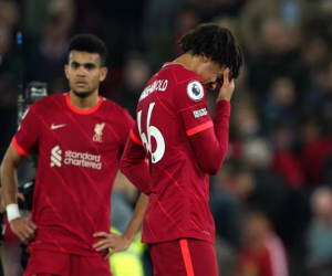 Bị Tottenham cầm hòa đáng tiếc trên sân nhà, Liverpool hụt hơi đua vô địch với Man City