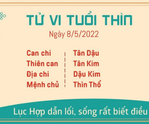 Tử vi Chủ Nhật ngày 08/05/2022 của 12 con giáp: Thìn đón vận may tiền bạc, Ngọ đề phòng tiểu nhân