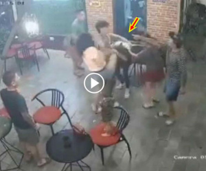 Cả gia đình lao vào đánh đấm túi bụi nữ nhân viên quán cà phê, khi biết lý do ai nấy đều hết sức bất bình