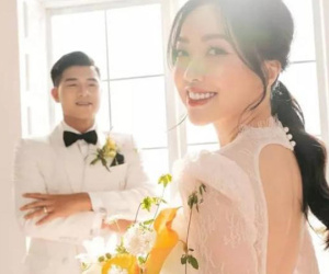 Sau đám cưới ở quê nhà, Hà Đức Chinh tung loạt ảnh cưới đẹp ngất ngây bên vợ hot girl