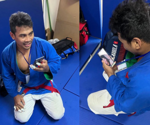 Trần Thương gọi về ngay cho con sau khi giành HCV môn kurash