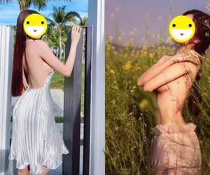 Hot girl đình đám gây sốc với chiếc váy hở hang, lộ cả ngực