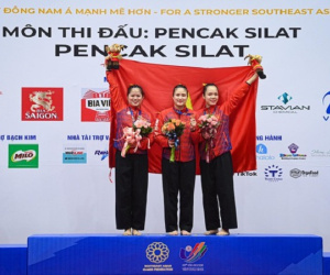 Pencak silat Việt Nam cởi bỏ áp lực với tấm HCV đầu tiên