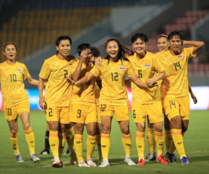 Thắng đậm Singapore, tuyển nữ Thái Lan thách thức 'ngôi hậu' của Việt Nam tại SEA Games 31