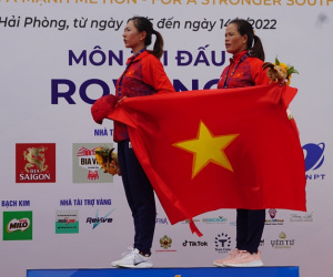 Tuyển Rowing Việt Nam giành HCV thứ 2 trong ngày