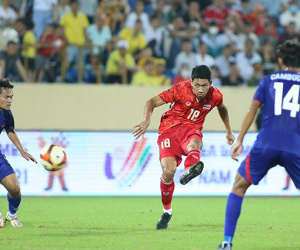 Thắng to Campuchia, U23 Thái Lan 99% vào bán kết