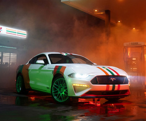Chiếc Ford Mustang 'độc nhất vô nhị' dành cho thương hiệu 7-Eleven