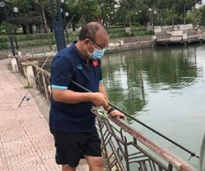 HLV Park Hang Seo đi câu cá thư giãn sau khi giúp U23 Việt Nam vào bán kết SEA Games 31