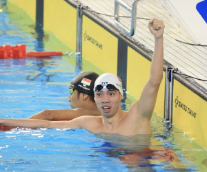 Vỡ oà cảm xúc, 'rái cá' Huy Hoàng phá kỷ lục SEA Games và giành HCV thứ 2: 'Tôi sướng quá'!