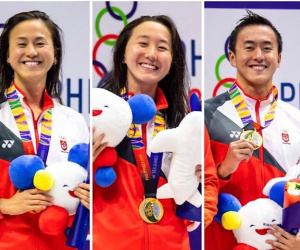 SEA Games 31: Ba chị em ruột của đội bơi Singapore cùng giành HCV trong 1 ngày