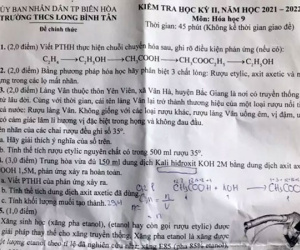 Đề thi Hóa khen nức nở rượu Làng Vân, phụ huynh bức xúc